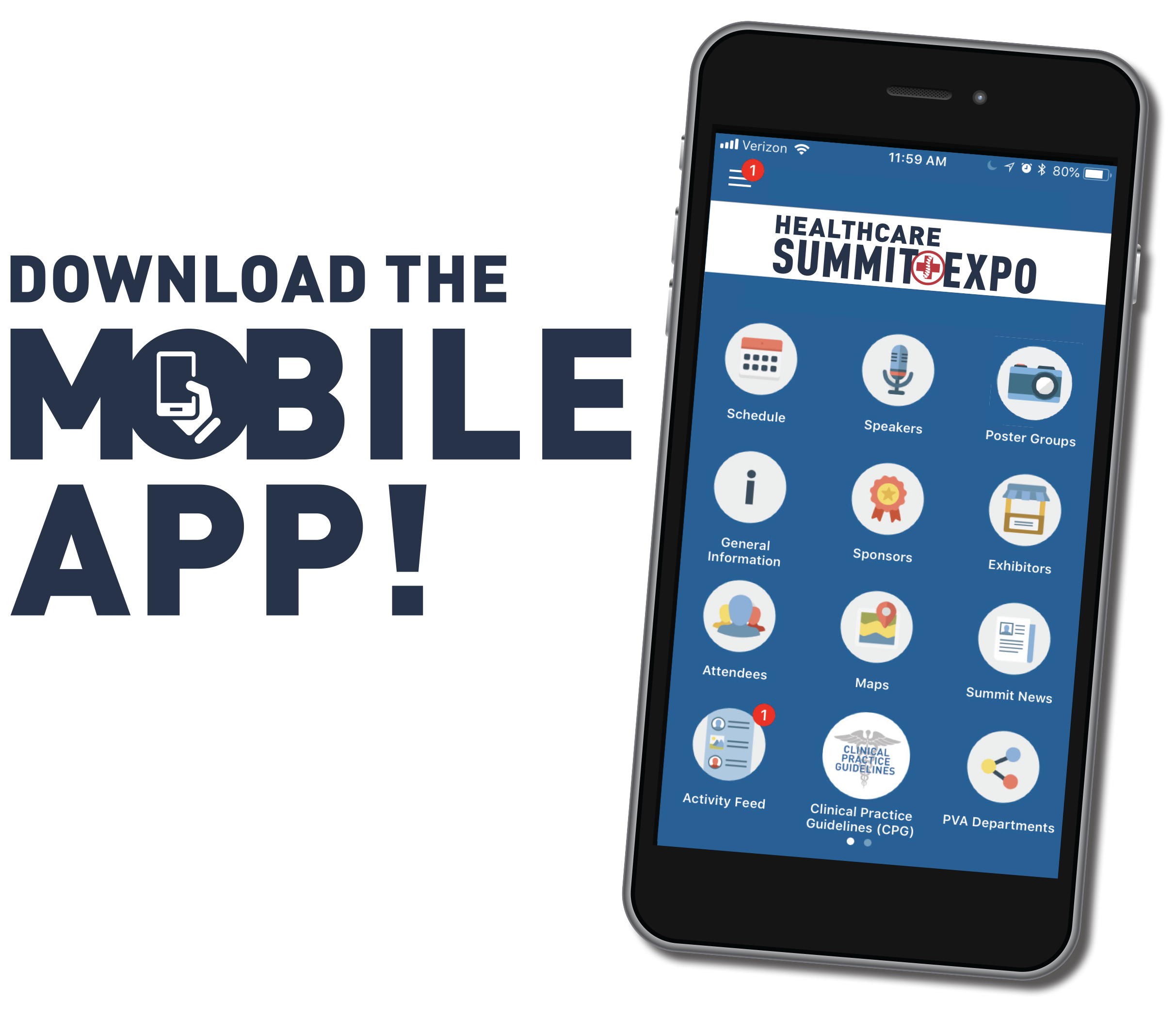 Download the PVA Healthcare Summit + Expo mobile app