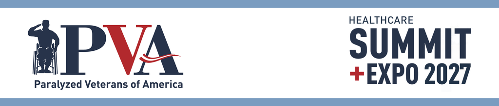 PVA Summit + Expo 2027 Banner in Red white and blue